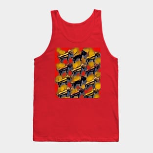 3D Funny Dogs Tank Top